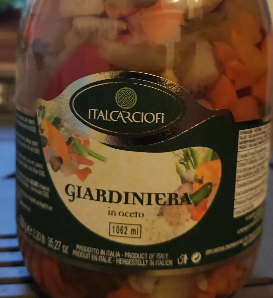Giardiniera in aceto