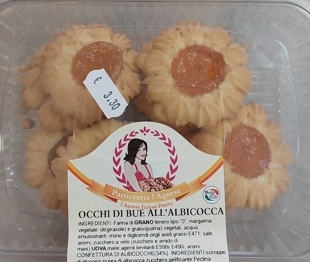 Occhi di bue all'albicocca