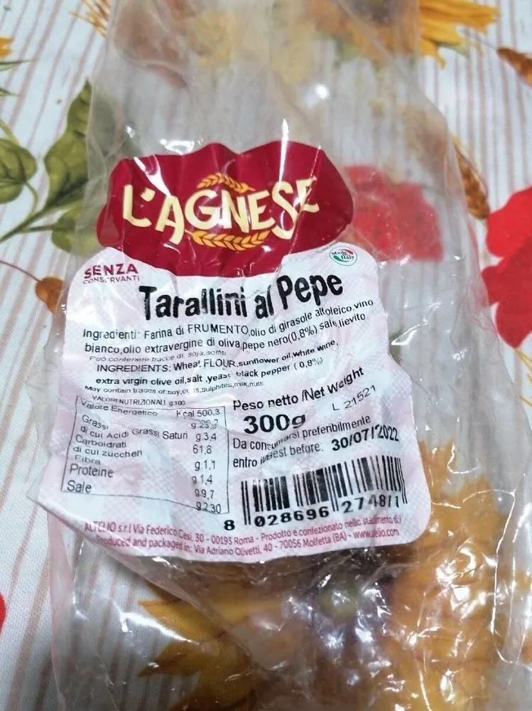 Tarallini al pepe