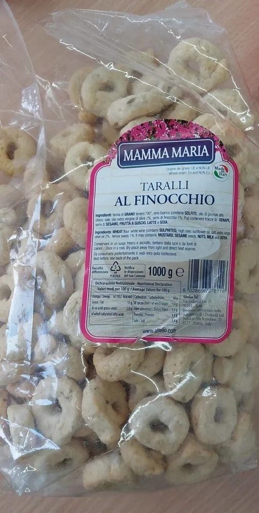 Taralli fenouil