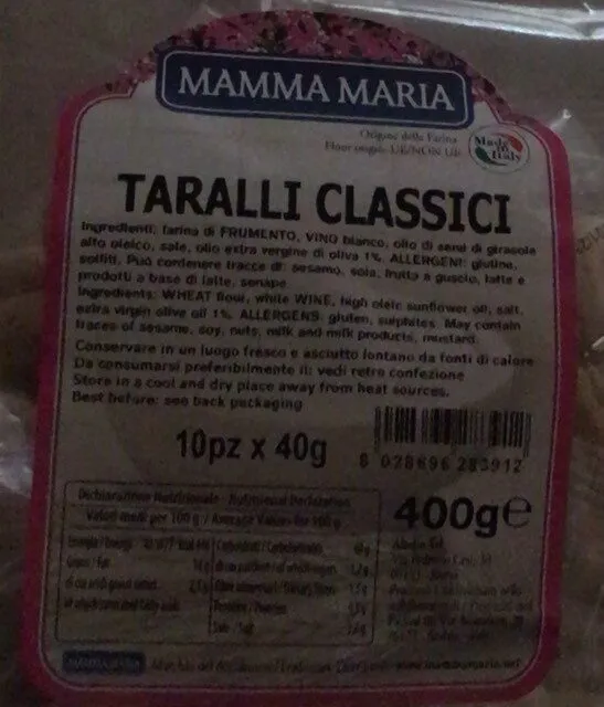 taralli classici