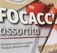 Focaccia assortita