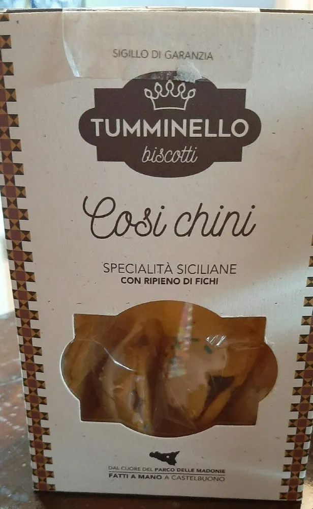 così chini biscotti