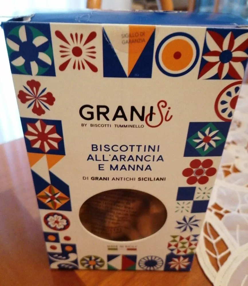 Biscottini all'arancia e manna