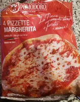 4 pizzette Margherita surgelate