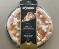 Pizza perle di mozzarella