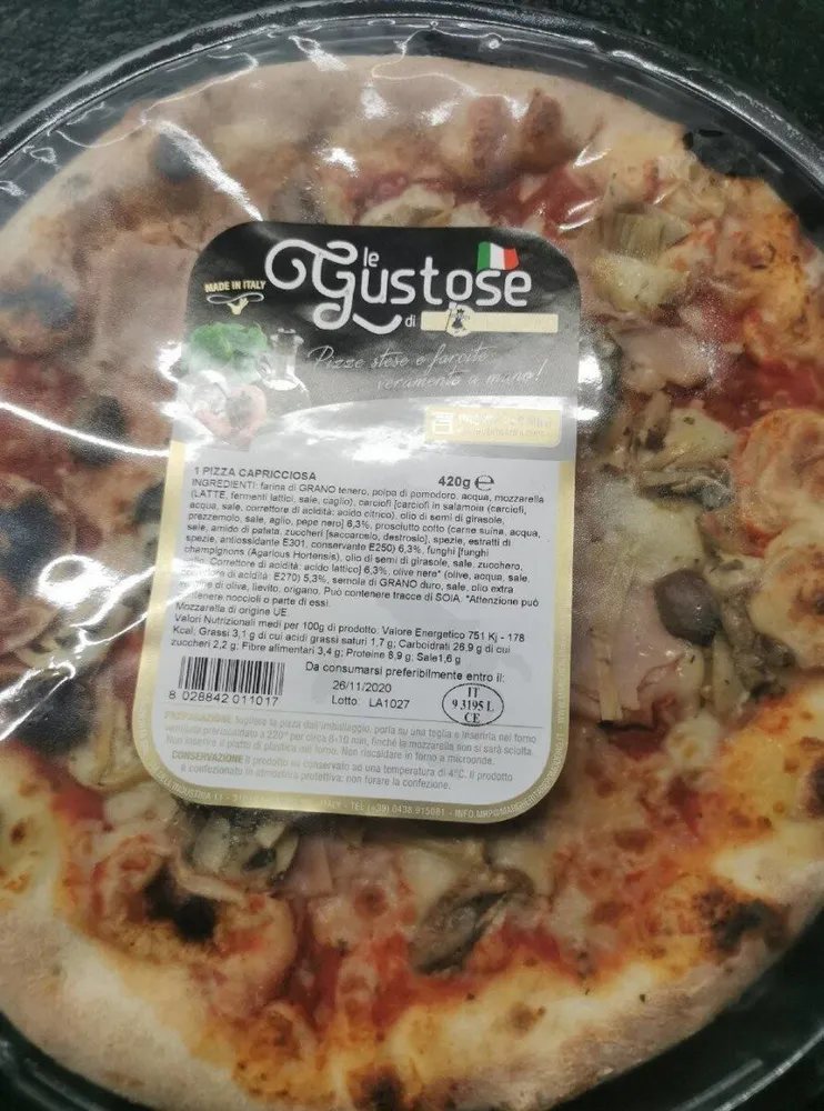 Pizza capricciosa
