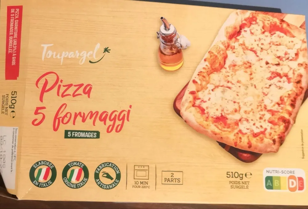 Pizza 5 formaggi