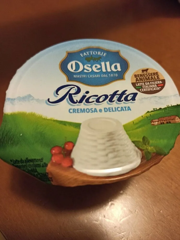 Ricotta Cremosa e Delicata Fattorie Osella