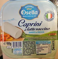 caprini di latte vaccino