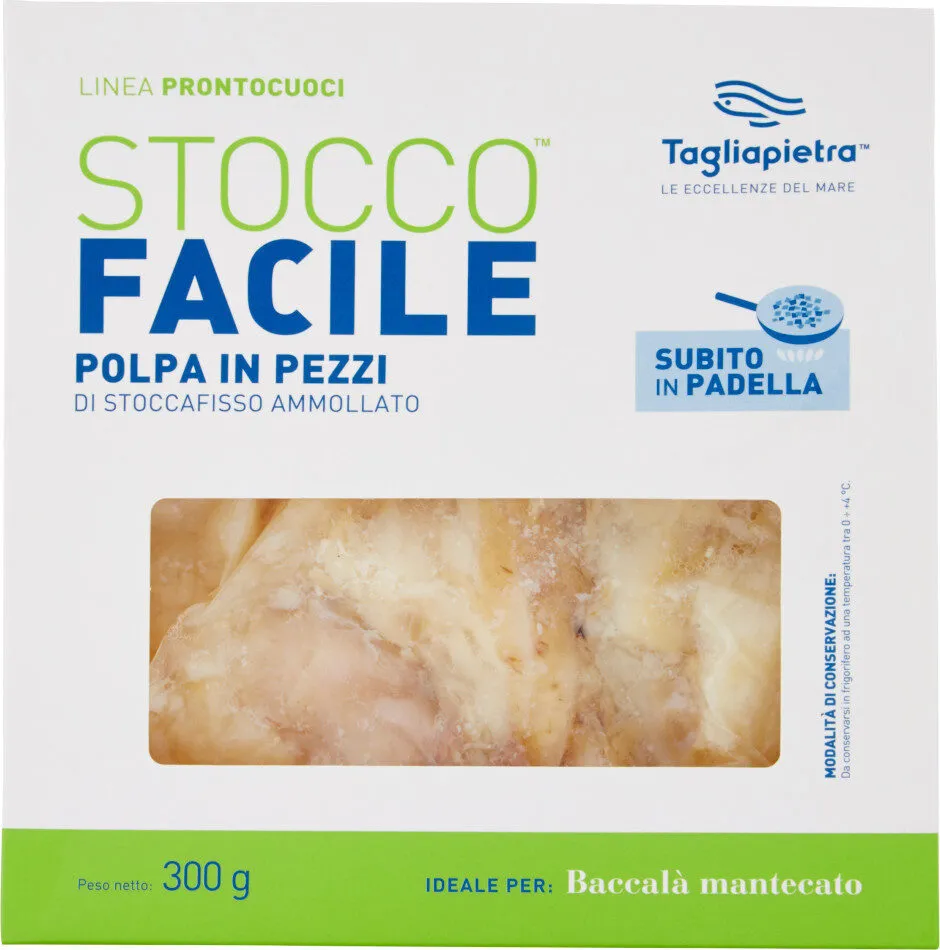 Linea prontocuoci stoccofacile polpa in pezzi