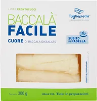 Linea prontocuoci baccalàfacile cuore di baccalà dissalato