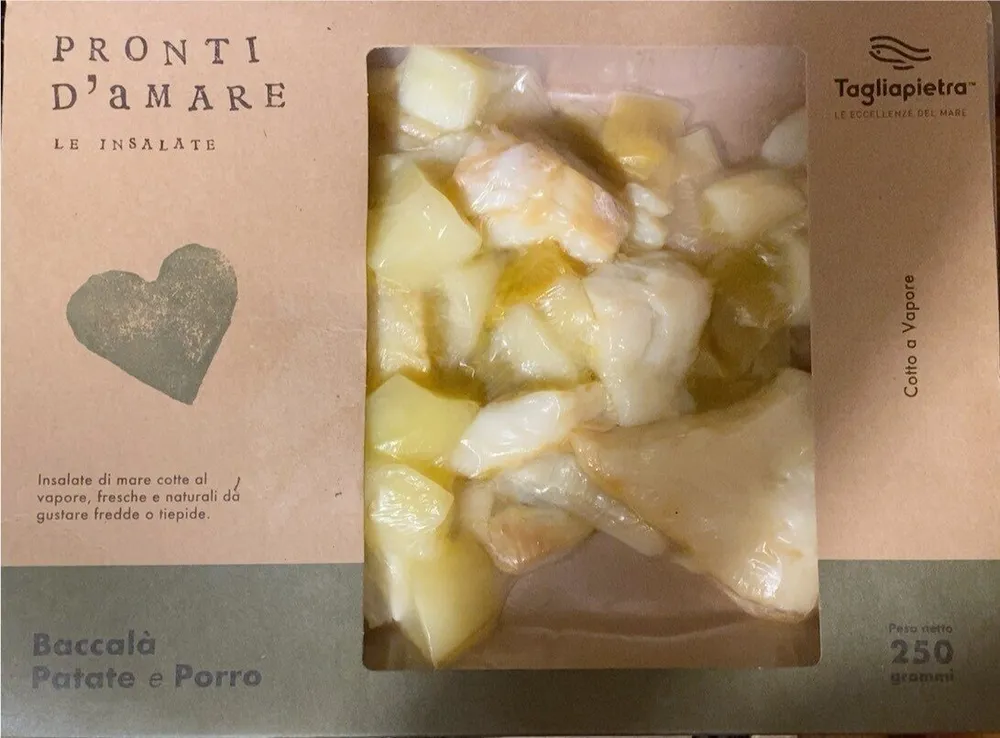 Baccalà patate e porro