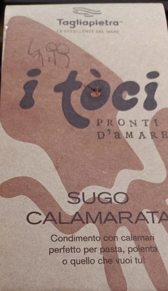 I toci sugo calamarata