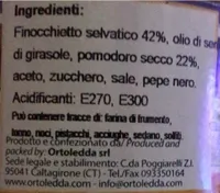 Pesto di finocchietto selvatico