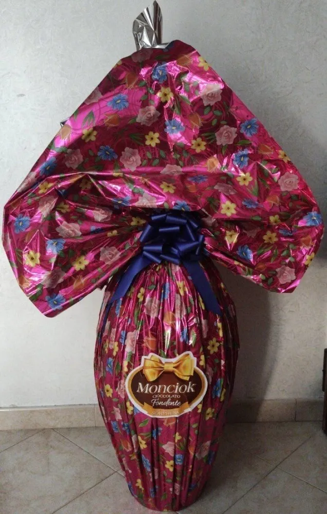 Uovo di Pasqua coccolato fondente