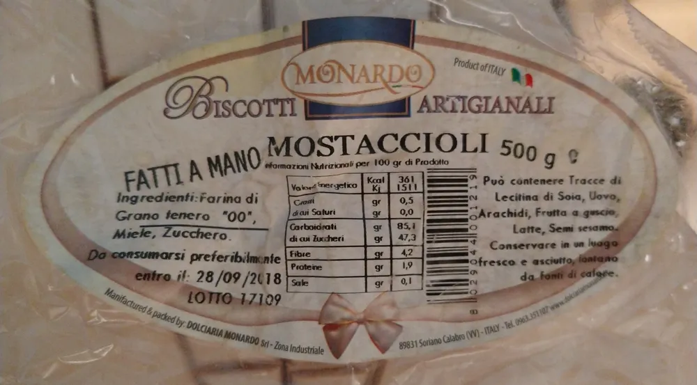 Mostaccioli
