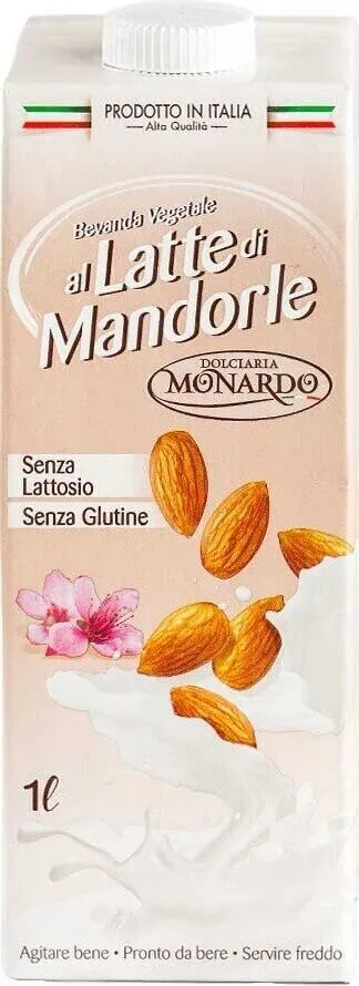 Bevanda vegetale al latte di mandorle