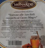Torrone alle arachidi
