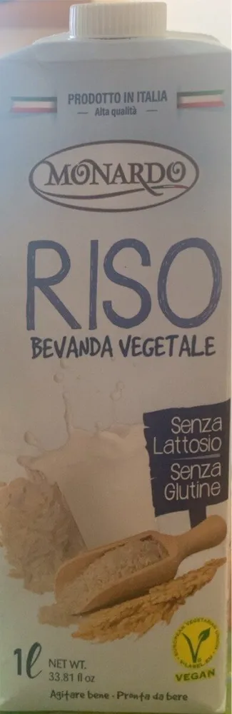 Riso bevanda vegetale