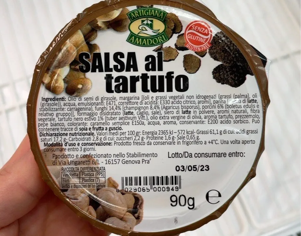 Salsa al tartufo