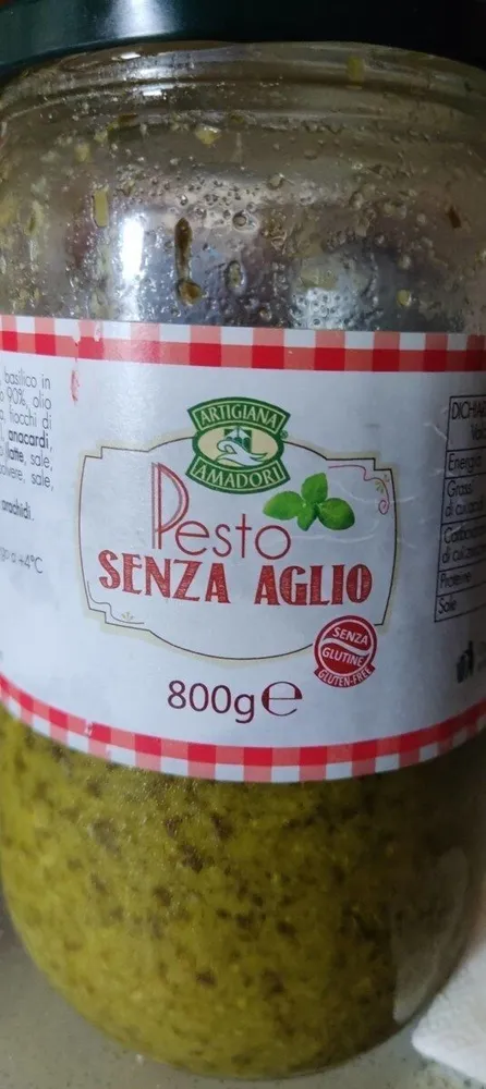 Pesto senz'aglio