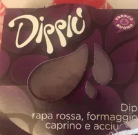 Dip rapa rossa caprino e acciughe