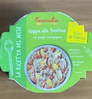 Zuppa alla Trentina con Funghi Champignon