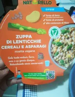 ZUPPA DI LENTICCHIE CEREALI E ASPARAGI
