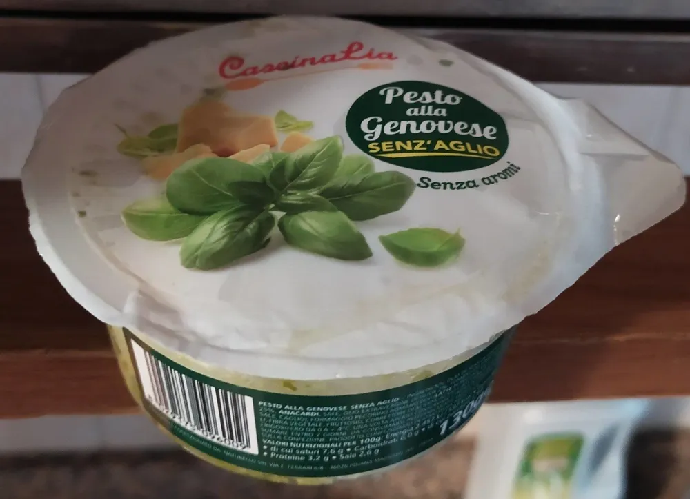 Pesto alla Genovese senz'aglio