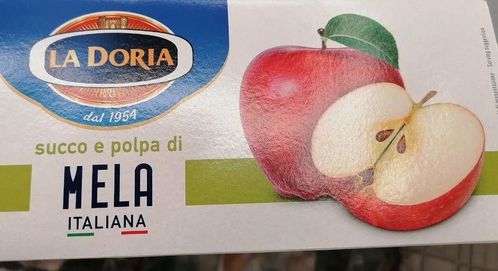 Succo e polpa di mela