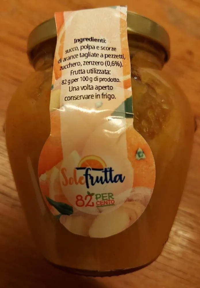 Marmellata di arance e zenzero