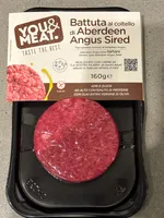Battuta al coltello di Aberdeen Angus Sired