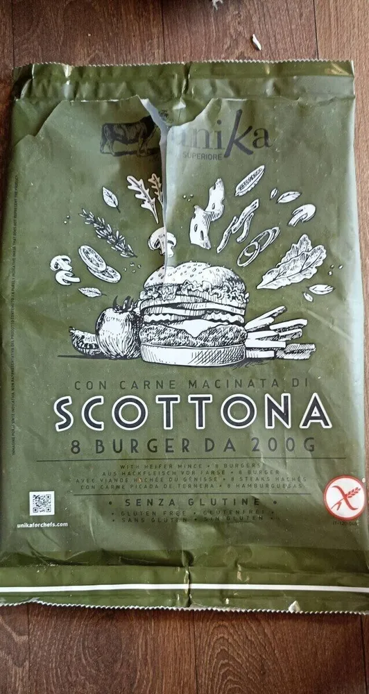 Scottona burger da 200g