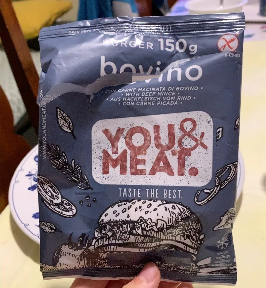 Burger bovino