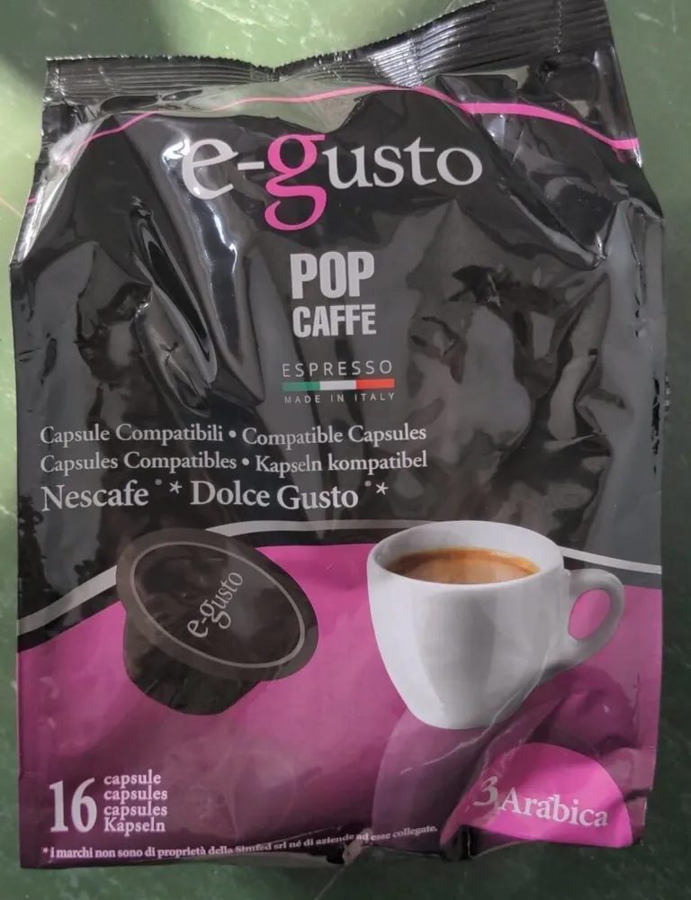 E-gusto Arabica capsule compatibili nescafe dolce gusto