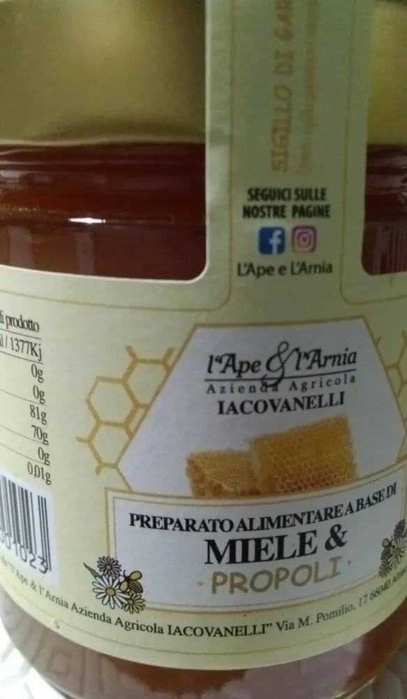 Miele e propoli