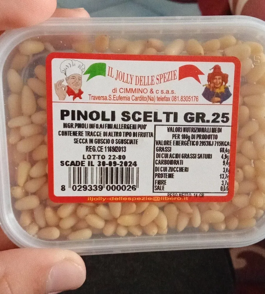 Pinoli scelti