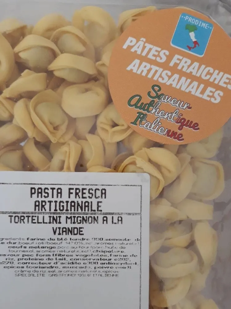 Tortellini mignon à la viande