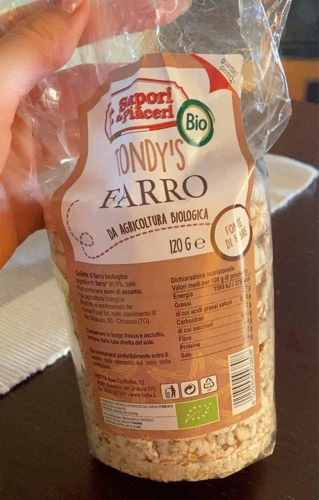Tondy’s bio farro
