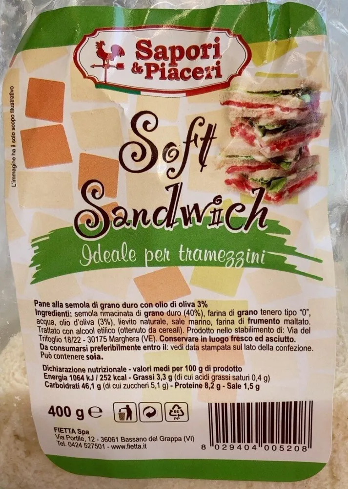 Soft sandwich