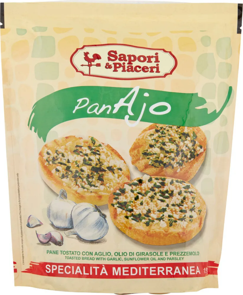 Panajo pane tostato con aglio