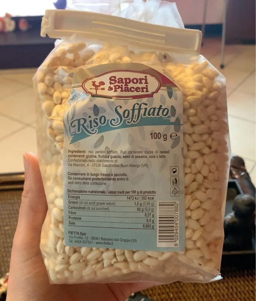 Riso soffiato