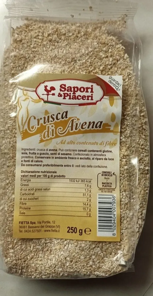Crusca di avena