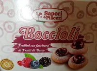 Boccioli - frollini con farcitura di frutti di bosco