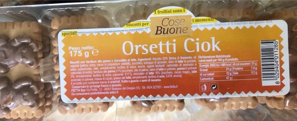 Orsetti ciok