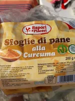 Sfoglie di pane alla Curcuma