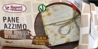 Pane azzimo con segale integrale