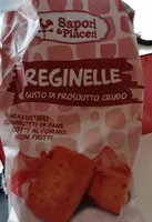 Reginelle al gusto di prosciutto crudo