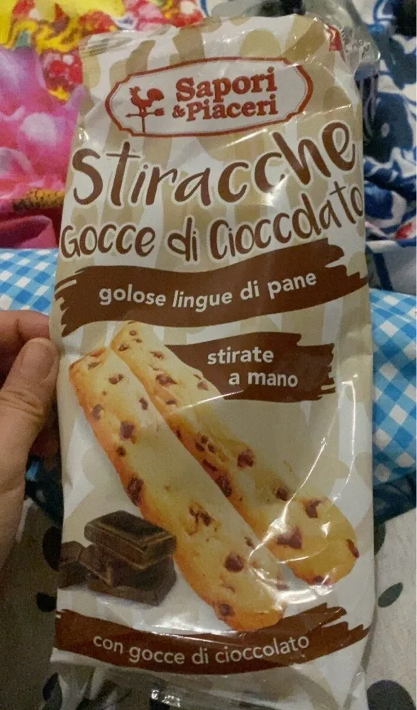 Stiracche gocce di cioccolato